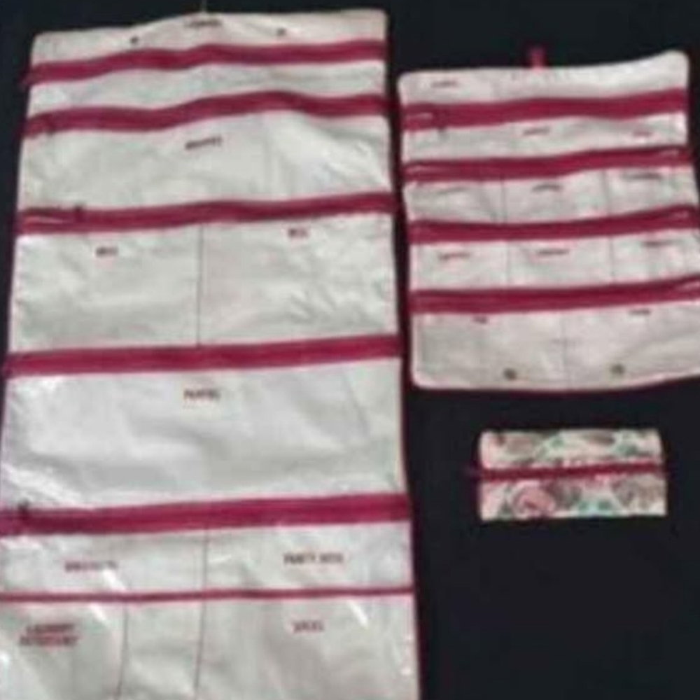 Floral Travel Bag Set